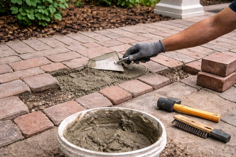 Brick Flatwork Repair in South Lyon, MI