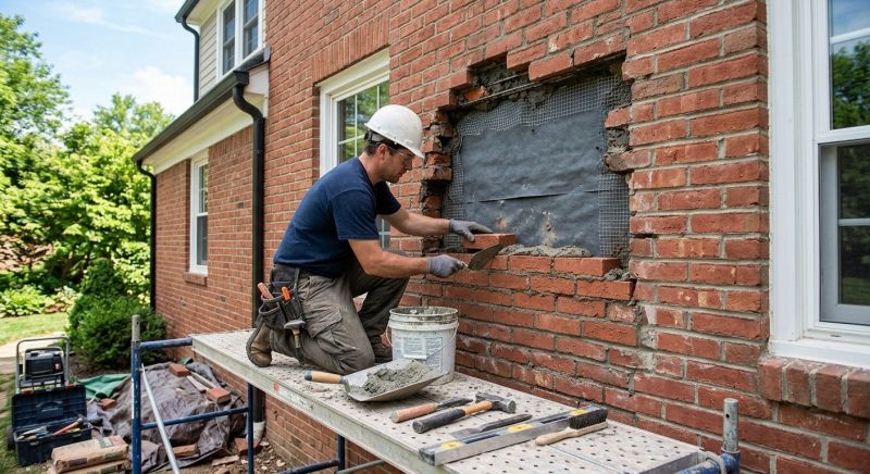 Brick Masonry Repair in Swartz Creek, MI