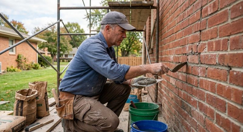 Brick Masonry Repair in Walled Lake, MI