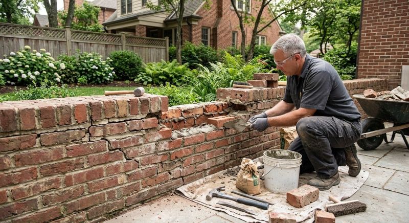 Brick Wall Repair in Ann Arbor, MI
