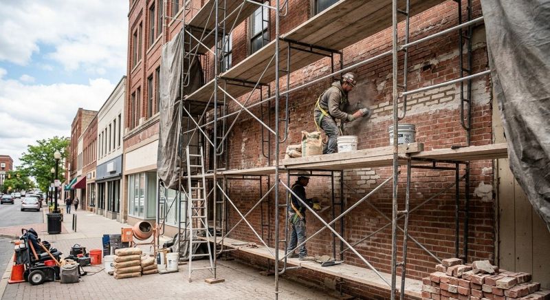 Commercial Masonry Repair in Fenton, MI
