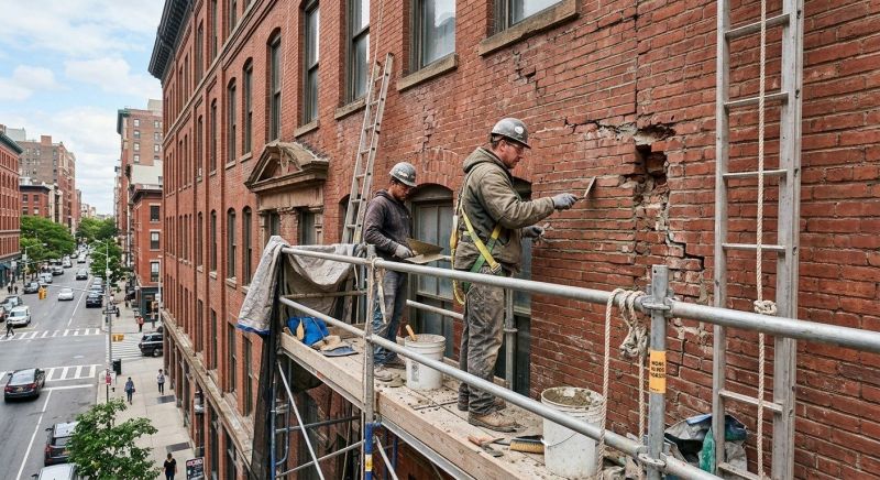 Commercial Masonry Repair in Hartland, MI