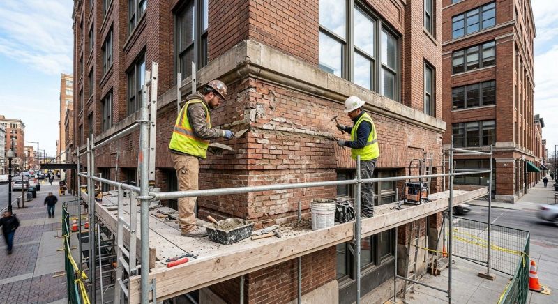 Commercial Masonry Repair in Livingston County, MI