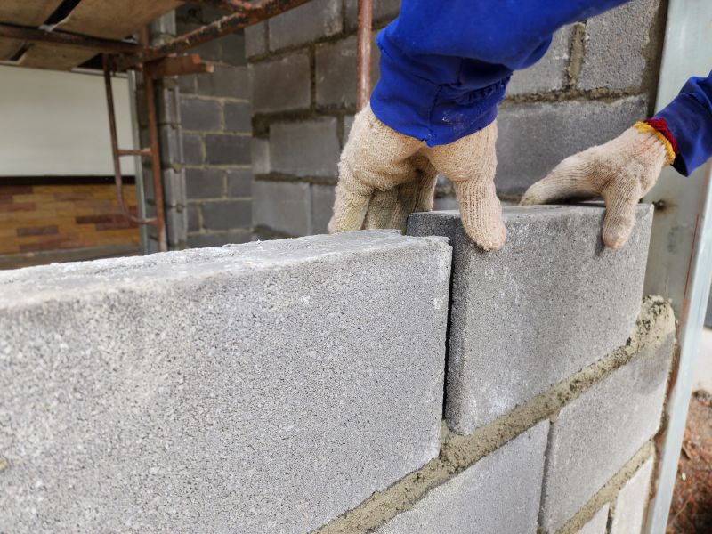 Concrete Block Repair in Holly, MI