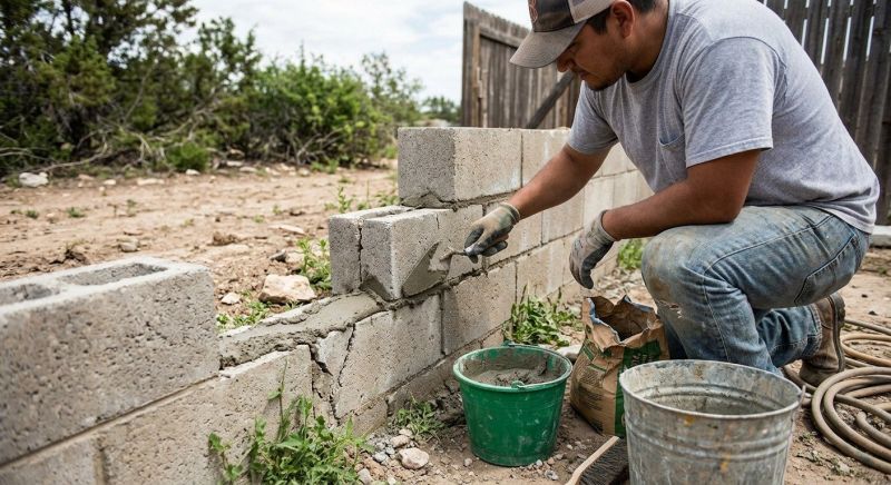 Concrete Block Repair in Livingston County, MI