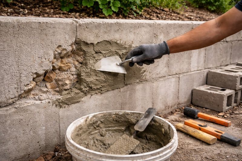 Retaining Wall Repair in Fowlerville, MI