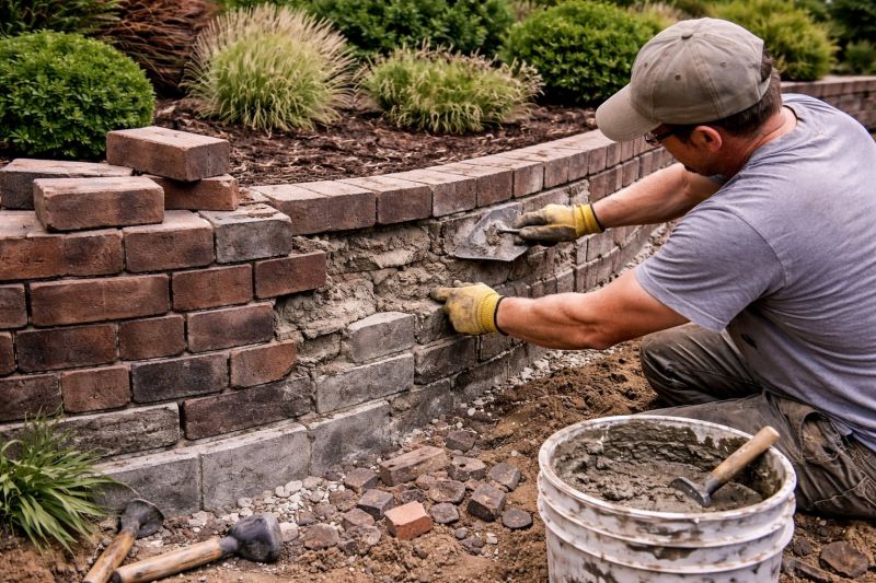 Retaining Wall Repair in Milford, MI