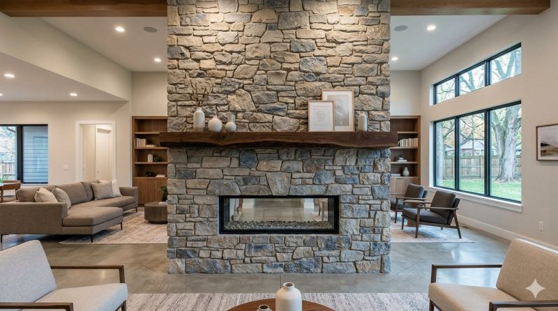 Stone Chimney Installation in Commerce Township, MI