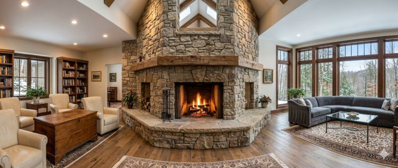 Stone Chimney Installation in Davisburg, MI