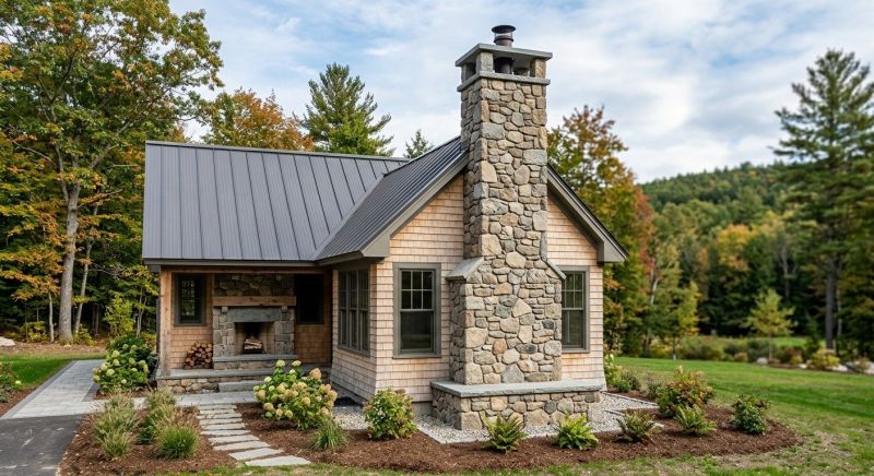 Stone Chimney Installation in Fenton, MI