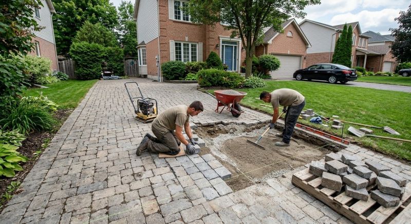 Stone Driveway Repair in Livingston County, MI
