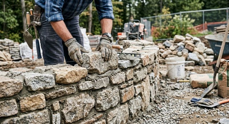 Stone Masonry Installation in Gregory, MI