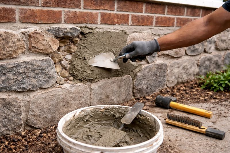 Stone Masonry Repair in Livingston County, MI