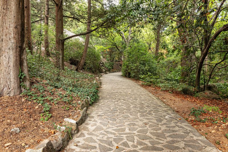 Stone Walkway Repair in Livingston County, MI