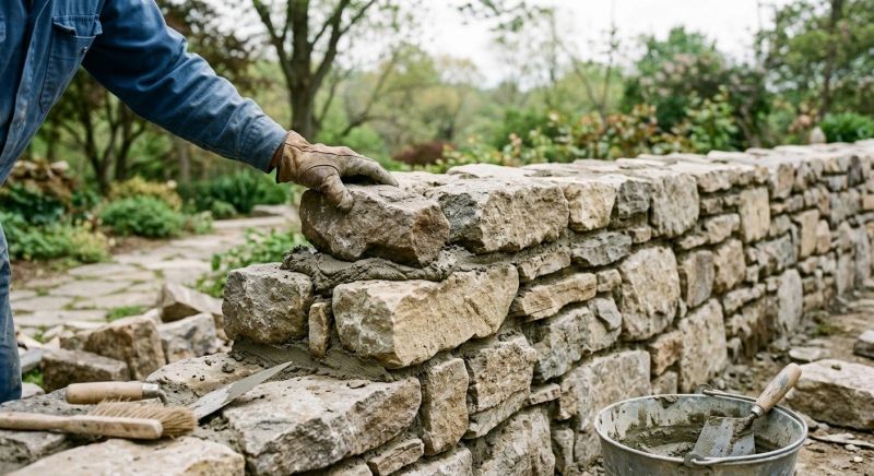 Stonework Installation in Livingston County, MI