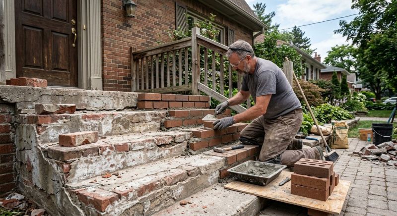 Stonework Repair in Gregory, MI