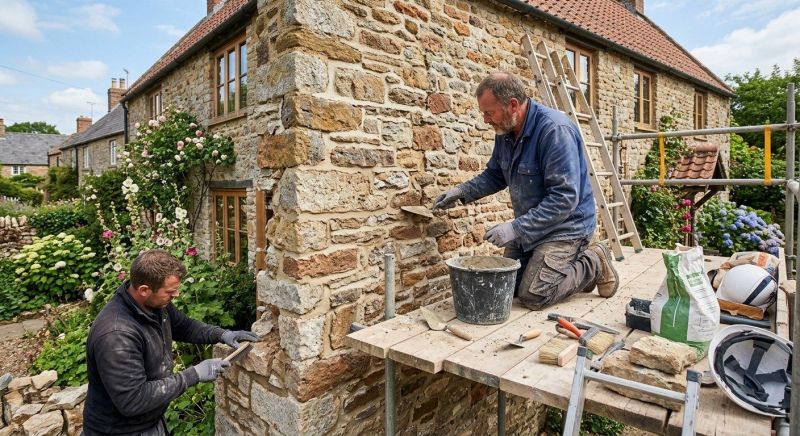 Stonework Repair in Livingston County, MI
