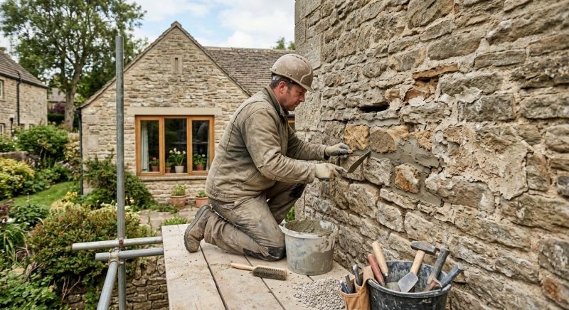 Stonework Repair in South Lyon, MI